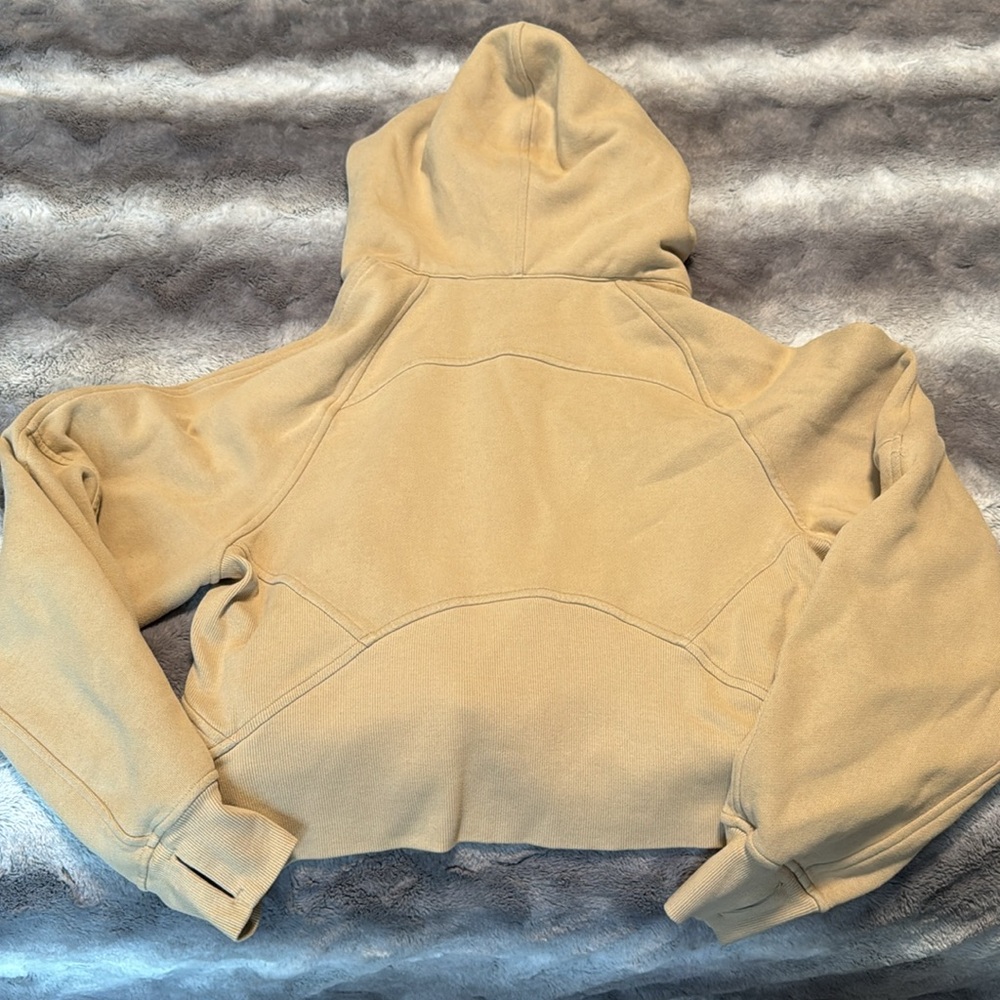 Lululemon Scuba Oversized 1/2 Zip Hoodie Trench - Picture 10 of 11
